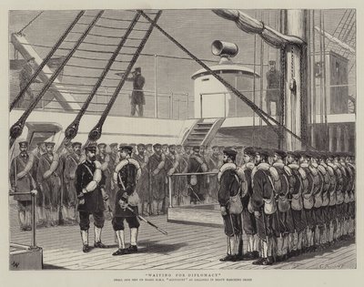 Esperando la diplomacia de Joseph Nash